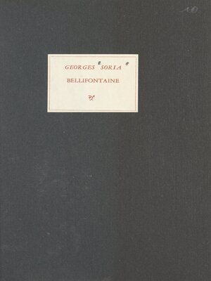 cover image of Bellifontaine